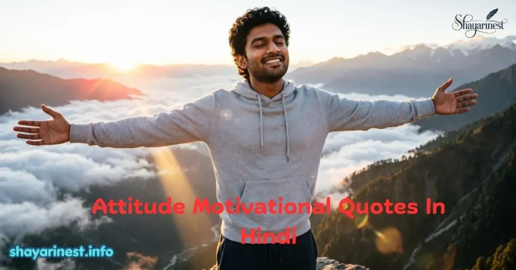Attitude Motivational Quotes In Hindi