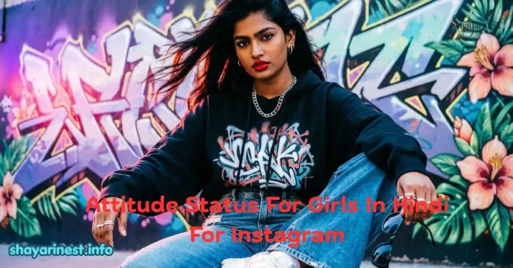 Attitude Status For Girls In Hindi For Instagram