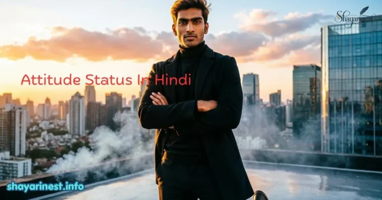 Attitude Status In Hindi