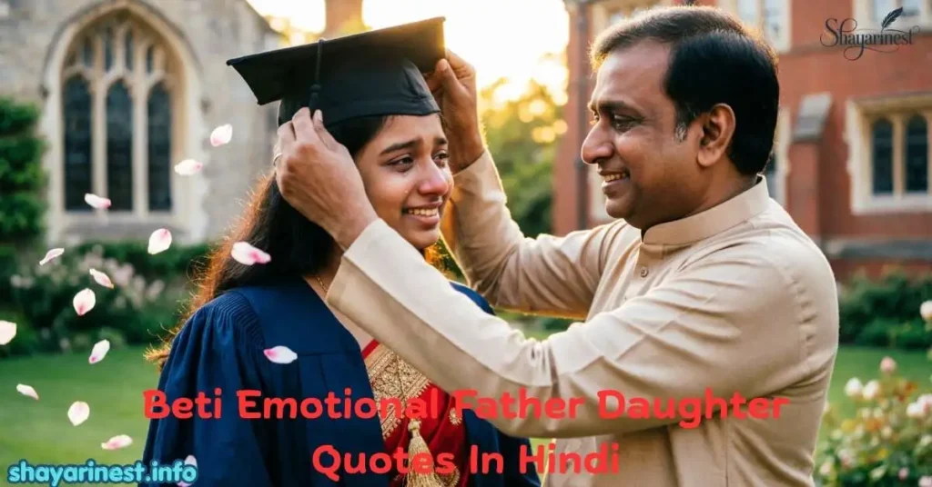 Beti Emotional Father Daughter Quotes In Hindi