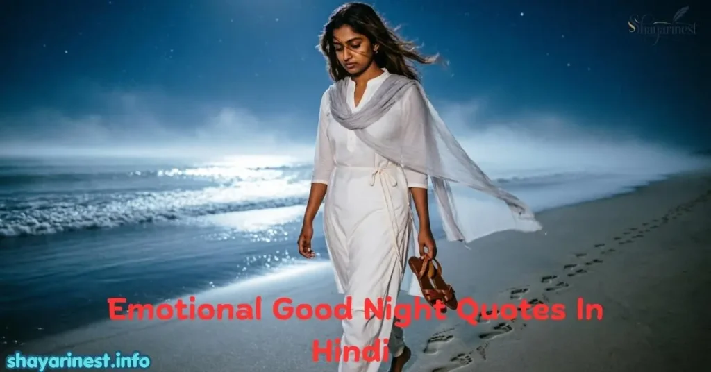 Emotional Good Night Quotes In Hindi
