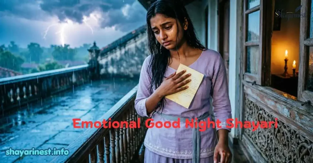 Emotional Good Night Shayari