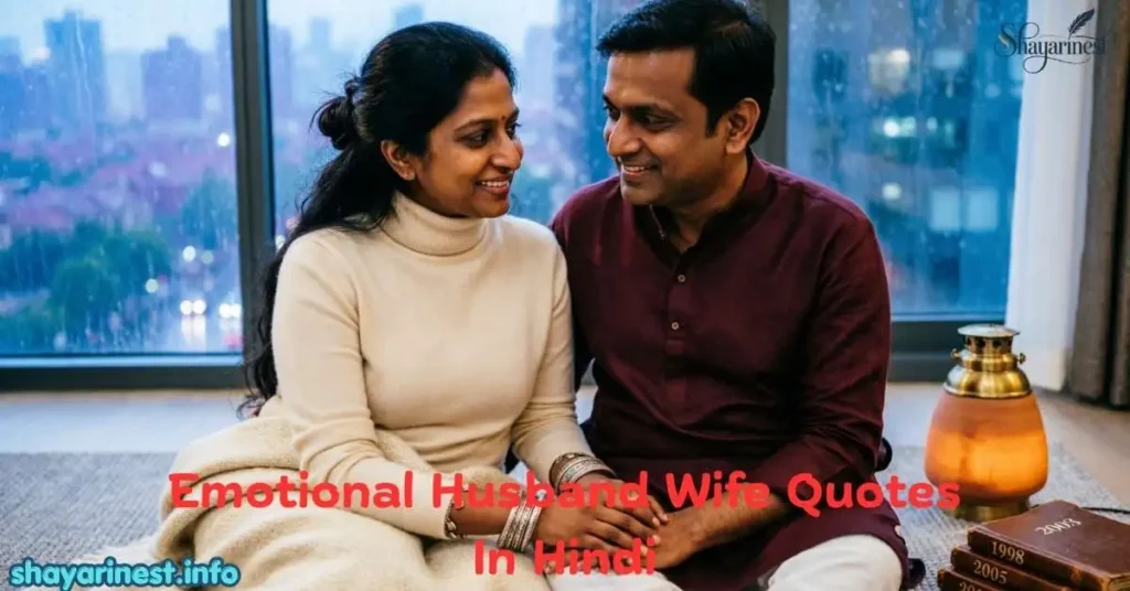Emotional Husband Wife Quotes In Hindi