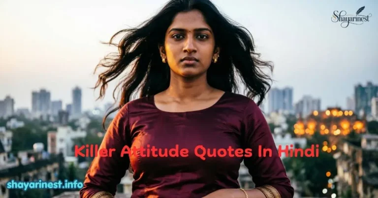 Killer Attitude Quotes In Hindi