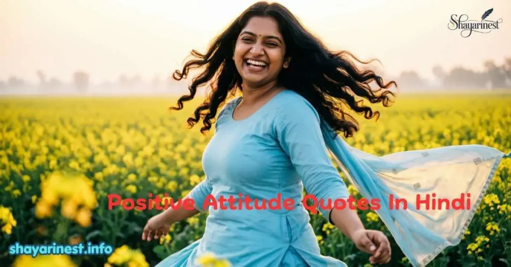 Positive Attitude Quotes In Hindi
