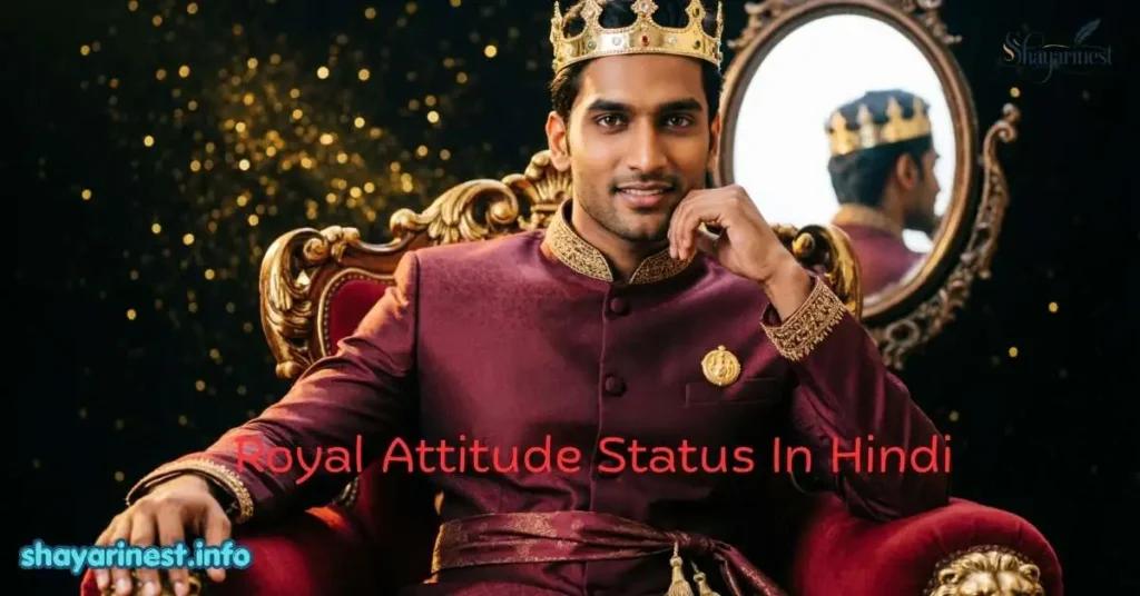 Royal Attitude Status In Hindi
