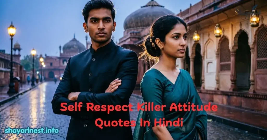 Self Respect Killer Attitude Quotes In Hindi