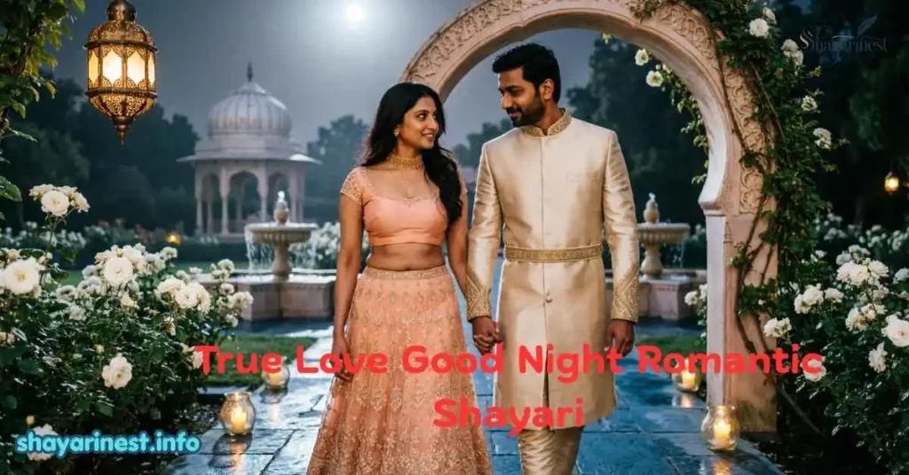 True Love Good Night Romantic Shayari