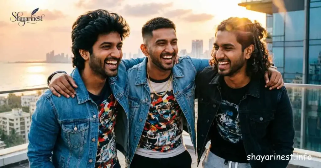 Badmashi Shayari Dosti, यारों की दोस्ती और बदमाशी की तस्वीर